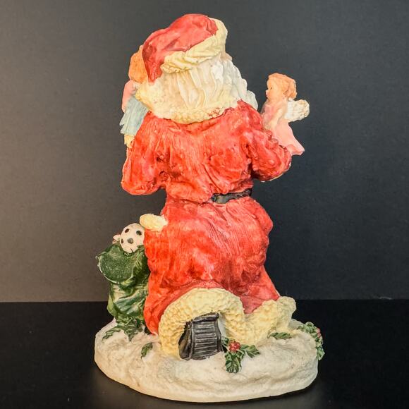 1992 Brinn's “Dolls From The North” Hand-Painted Santa Claus Christmas Figurine - Picture 7 of 9
